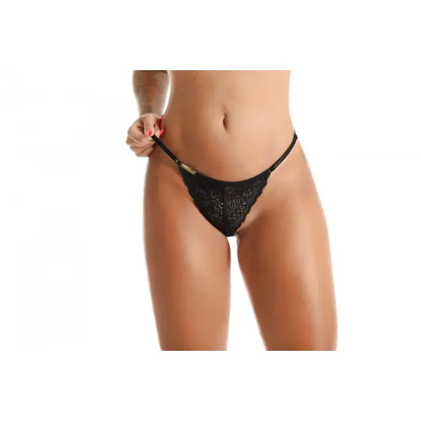 Tanga Favorita com Pérolas nas Costas